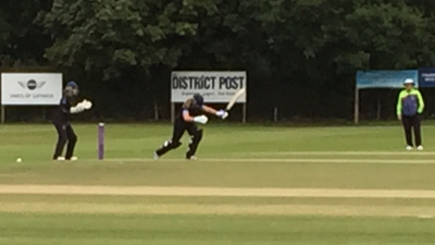 Paige Scholfield is dismissed LBW for Daisy Gardner's hat-trick!